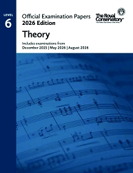 RCM 2026 Official Examination Papers: Level 6 Theory