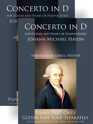 eBook • Concerto in D • J. M. Haydn • Guitar and Piano